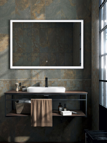 Раковина Kerama Marazzi Plaza 55 x 40 см PLR.wbi.55.1, белая глянцевая ...